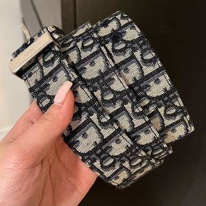 Black and Beige Dior Oblique Jacquard, 35 MM